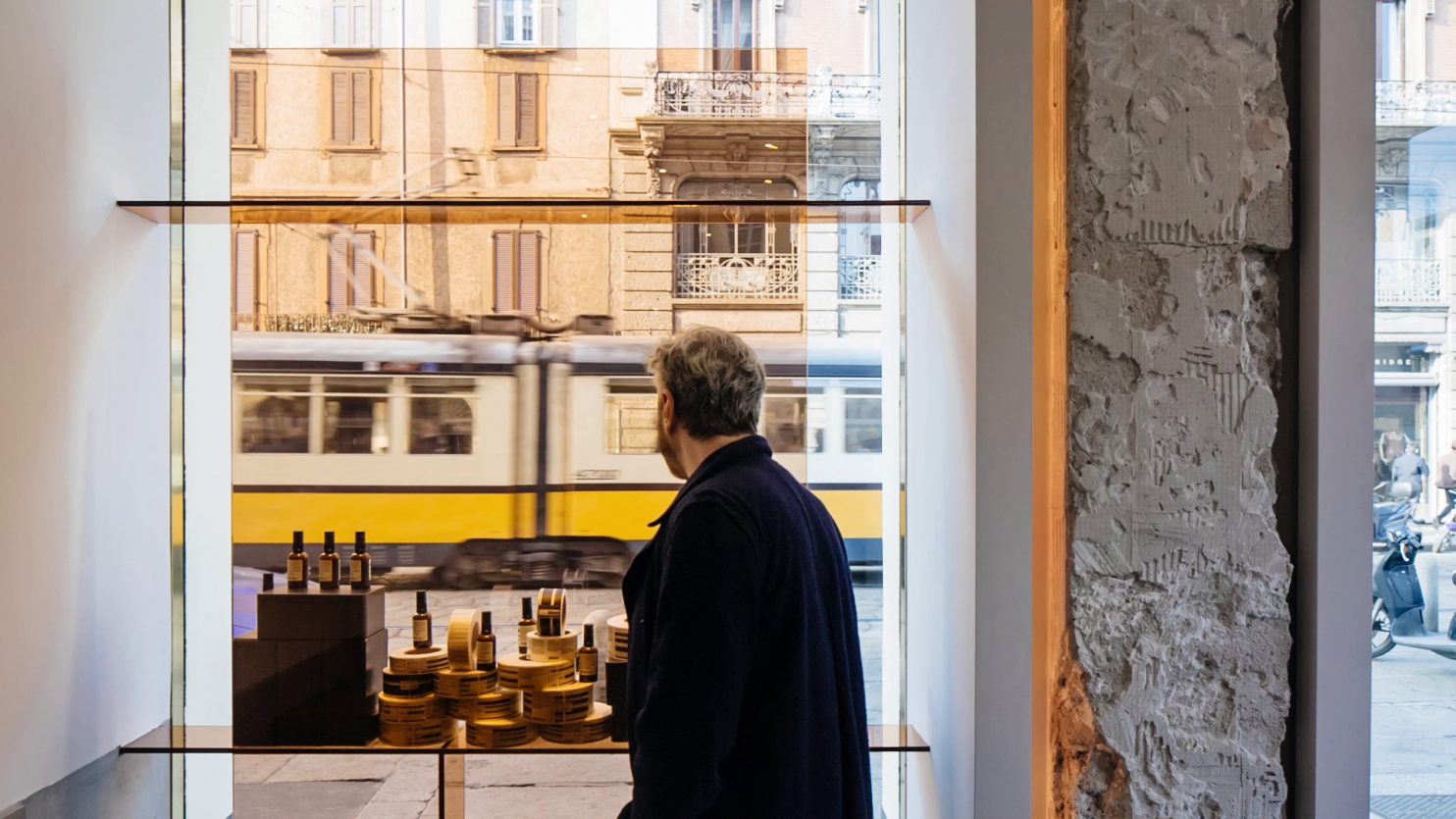 Aesop Brera, Milan, Italy, by Vincenzo De Cotiis