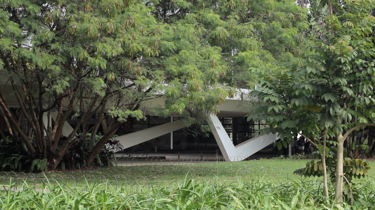 Ibirapuera Park Marquise in São Paulo, Brazil